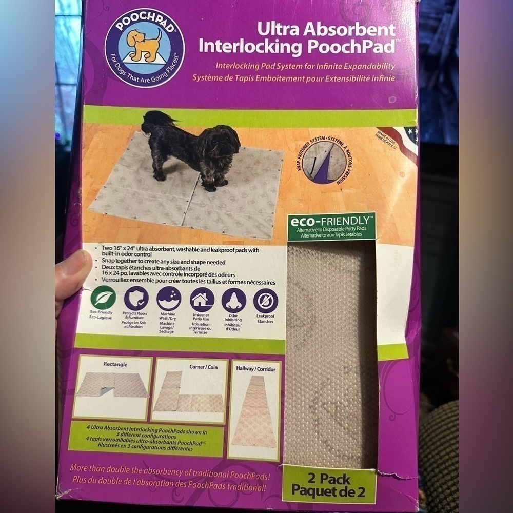 Poochpads interlocking Reusable Housebreaking Pads